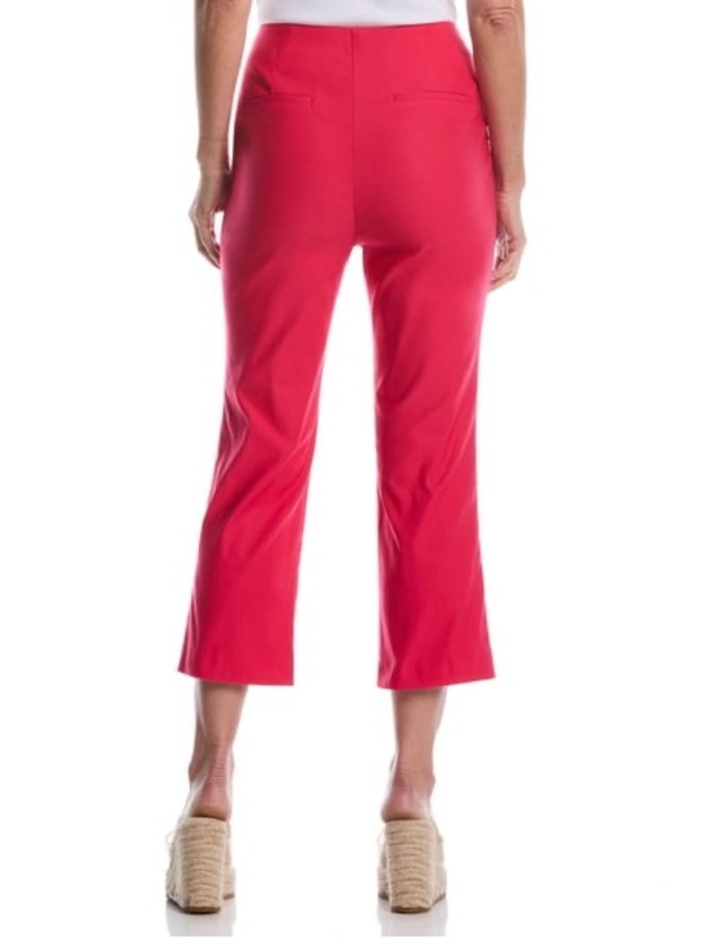 Rafaella Pintuck Crop Pants - Picture 3 of 8